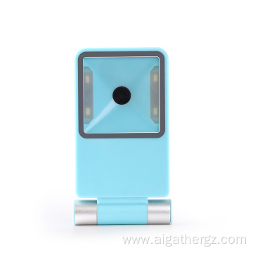 2D square head barcode scanner